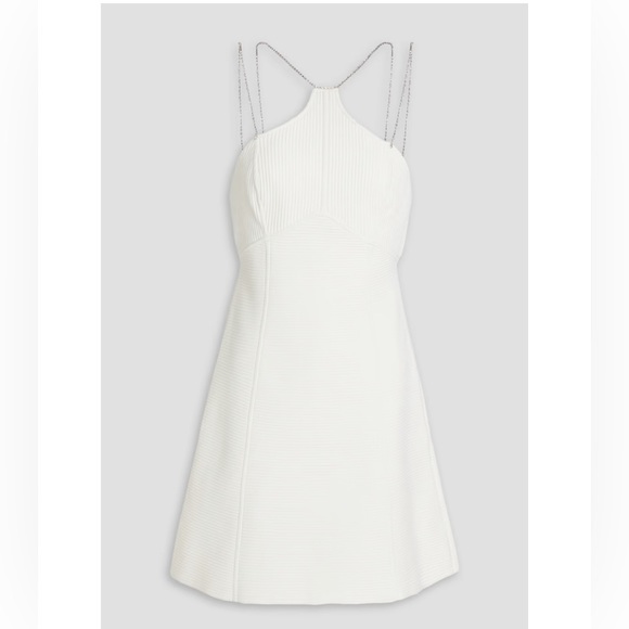 HERVÉ LÉGER
Crystal-embellished ribbed-knit mini dress - Picture 5 of 8